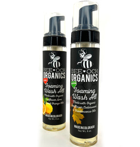 Foaming Wash All 3-in-1 Face & Body Cleanser Made with Organic Ingredients